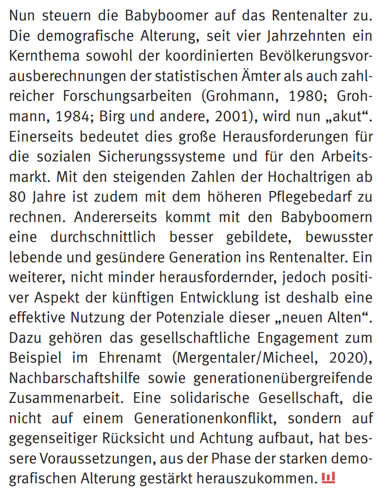 Babyboomer - Bericht WISTA 01-2024