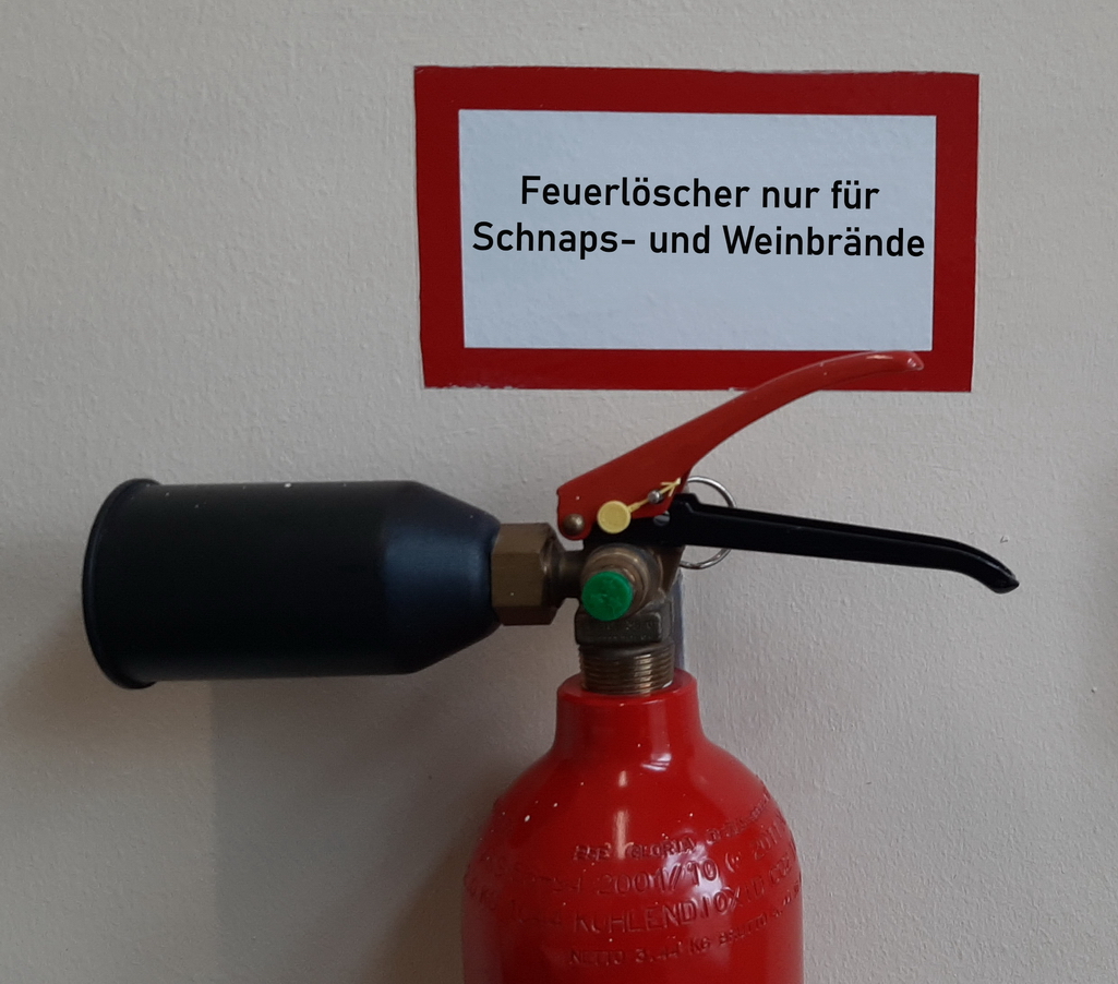 Brände richtig löschen!
